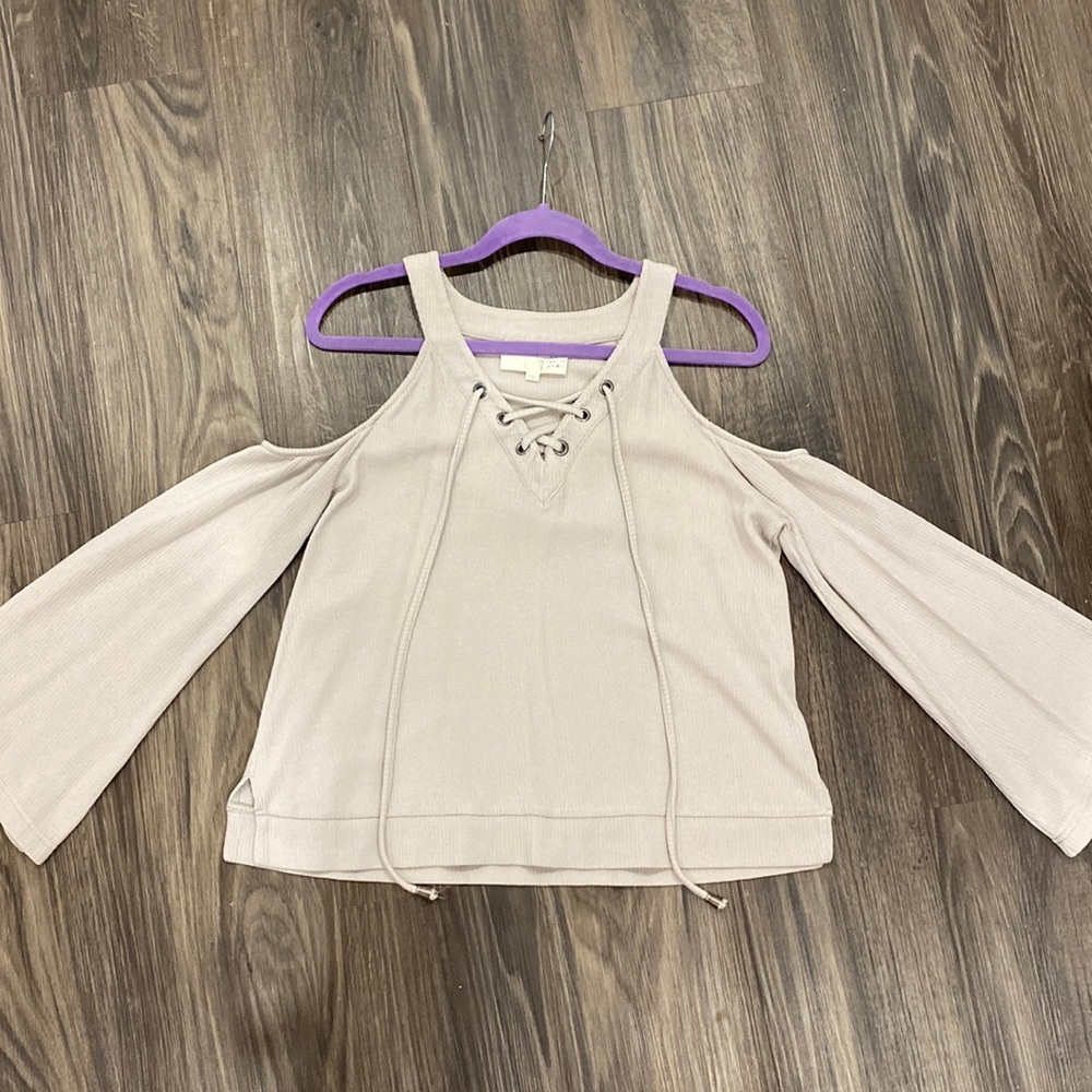 JOA Nordstrom off the shoulder top